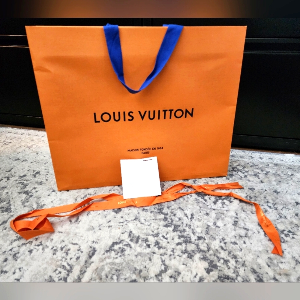 Louis Vuitton Shopping Bag with Ribbon